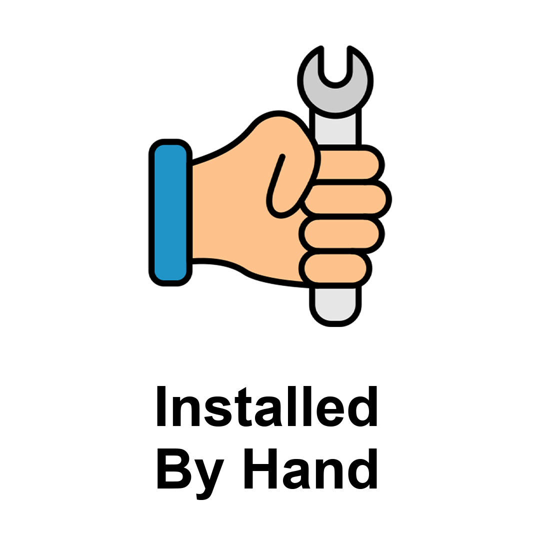 Installed by Hand